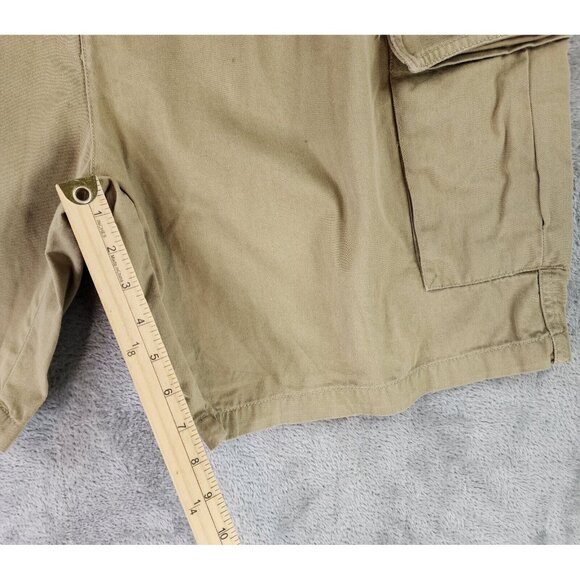 Bugle Boy Original Shorts Mens 40 Beige Khaki Pleated Vintage Casual Preppy Dad - Picture 5 of 11